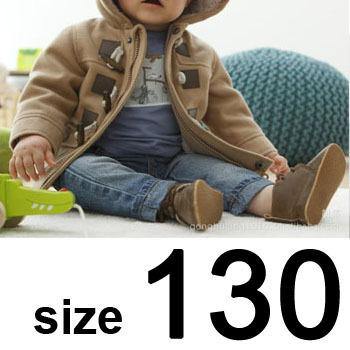 Manteau d'hiver douillet en polaire pour enfants