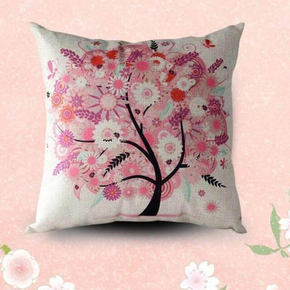 Housses de coussin douces pour canapé à motif de feuilles d'automne
