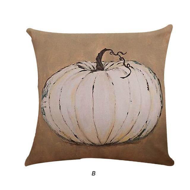 Housses de coussin décoratives citrouille d'automne