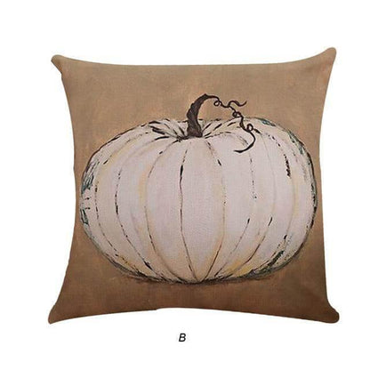 Housses de coussin décoratives citrouille d'automne