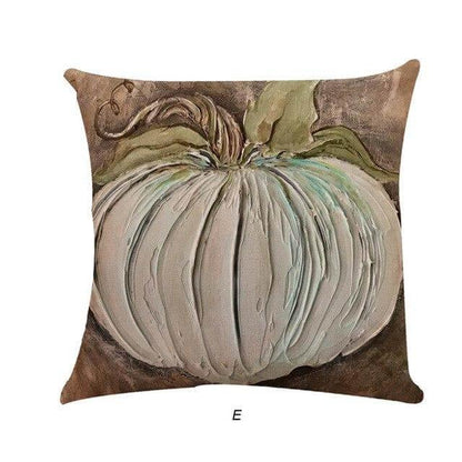 Housses de coussin décoratives citrouille d'automne