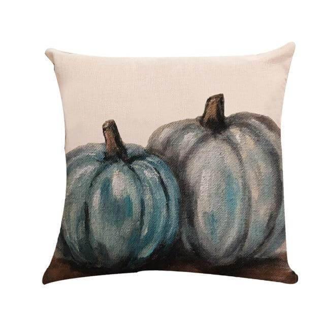 Housses de coussin décoratives citrouille d'automne