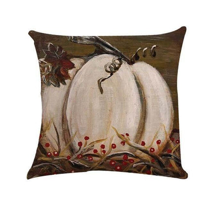 Housses de coussin décoratives citrouille d'automne