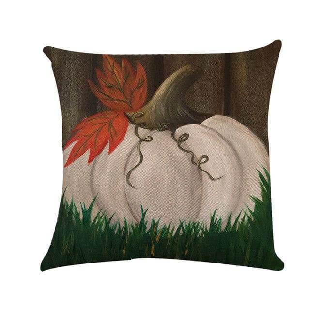 Housses de coussin décoratives citrouille d'automne