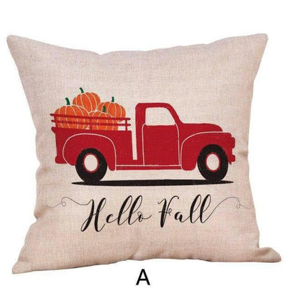 Autumn Pumpkin Seasonal Home Pillow Covers - Halri