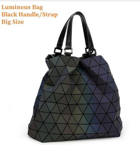 Sac bandoulière géométrique lumineux pour femme