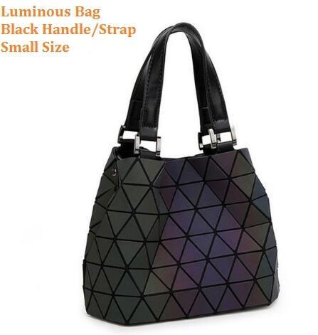 Sac bandoulière géométrique lumineux pour femme