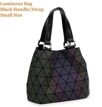 Sac bandoulière géométrique lumineux pour femme