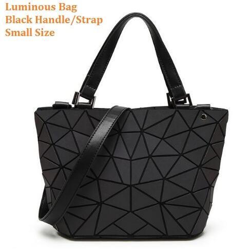 Sac bandoulière géométrique lumineux pour femme