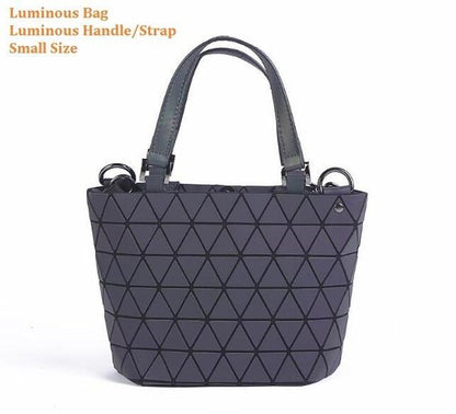 Sac bandoulière géométrique lumineux pour femme