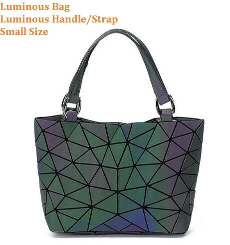 Sac bandoulière géométrique lumineux pour femme