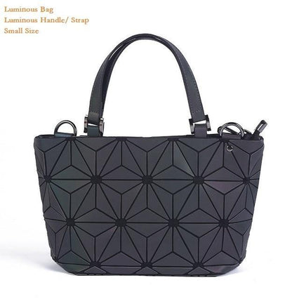 Sac bandoulière géométrique lumineux pour femme