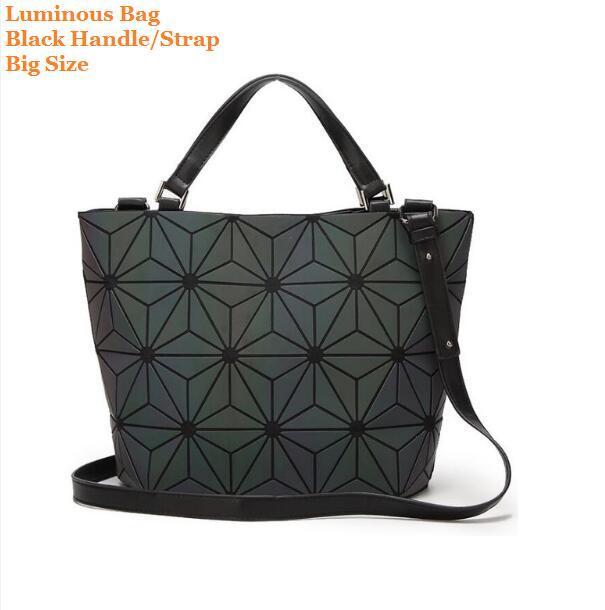 Sac bandoulière géométrique lumineux pour femme
