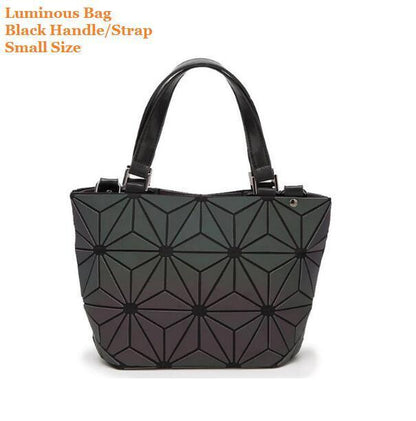 Sac bandoulière géométrique lumineux pour femme