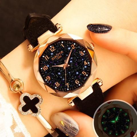 Colorful Galaxy Star Ladies Fashion Bracelet Watch - Halri