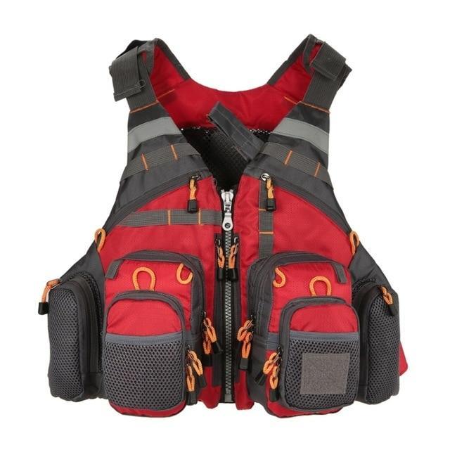Gilet de sécurité de pêche premium pour adultes