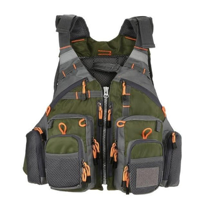 Gilet de sécurité de pêche premium pour adultes