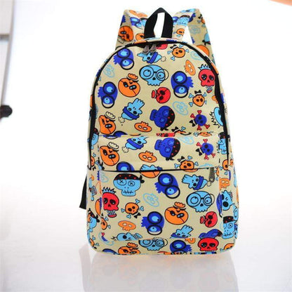 Sac à dos classique en toile style vintage