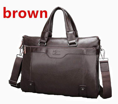 Sac messager en cuir pour homme