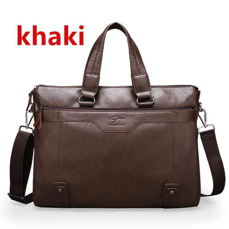 Sac messager en cuir pour homme