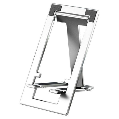 Support de téléphone pliable en métal fin et compact