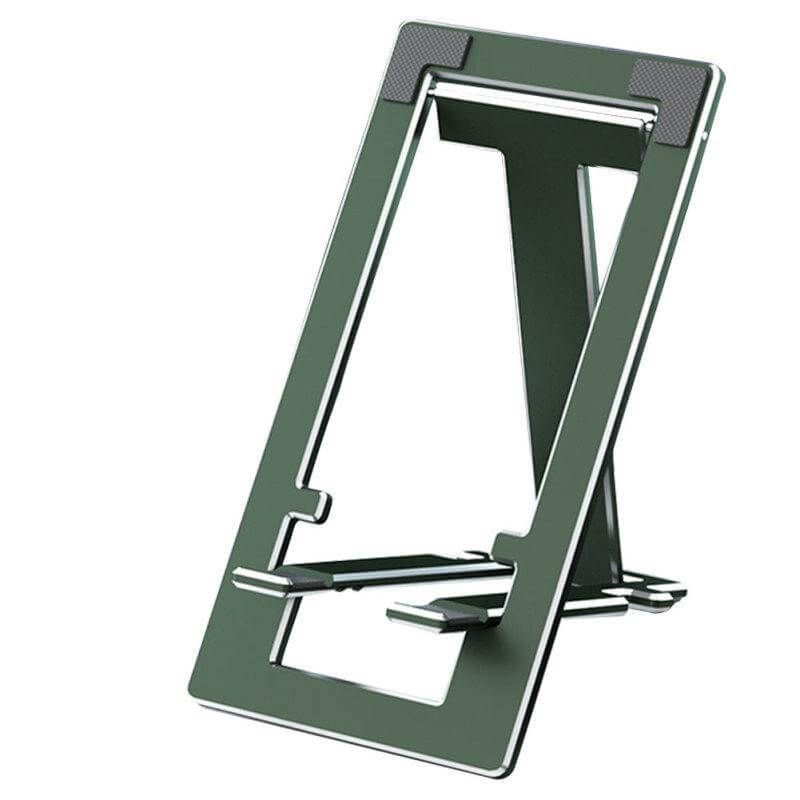 Support de téléphone pliable en métal fin et compact