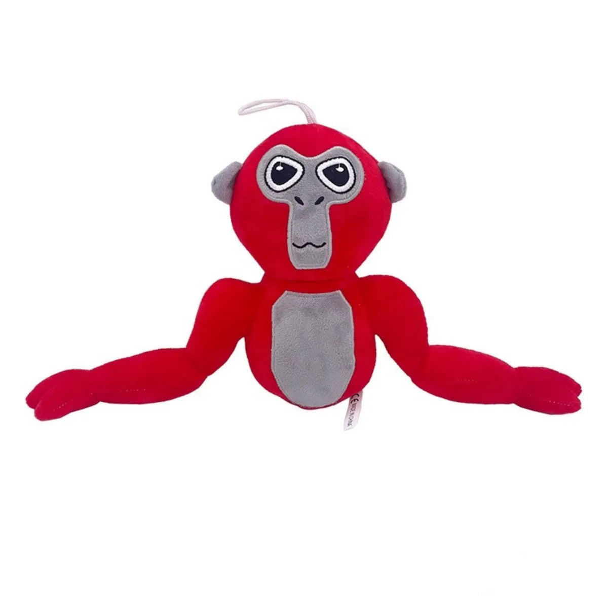 Peluche singe amusante et colorée
