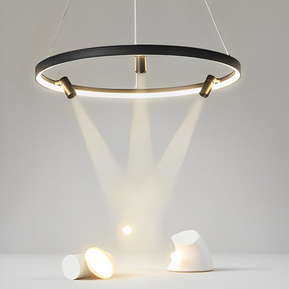 Unique Circle Pendant LED Hanging Light