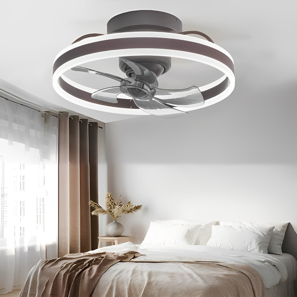 Adjustable Brightness 360 Spin LED Modern Ceiling Light Fixture