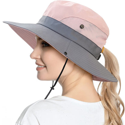 Women's SPF Sun Protection Wide Brim Beach Hat