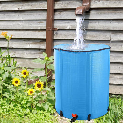 Big Outdoor Rainwater Collection Tank 50 Gallon