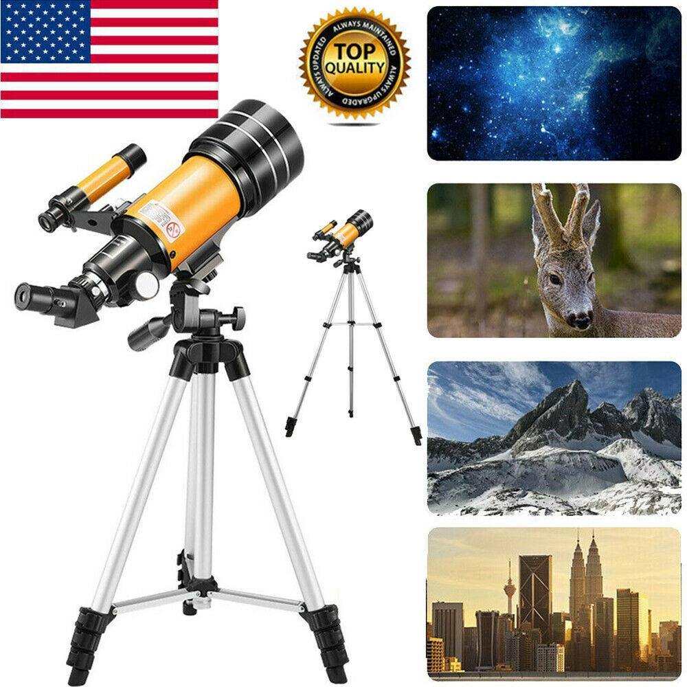 Best Kids Telescope 70mm Refractor With Tripod - Until Times Up