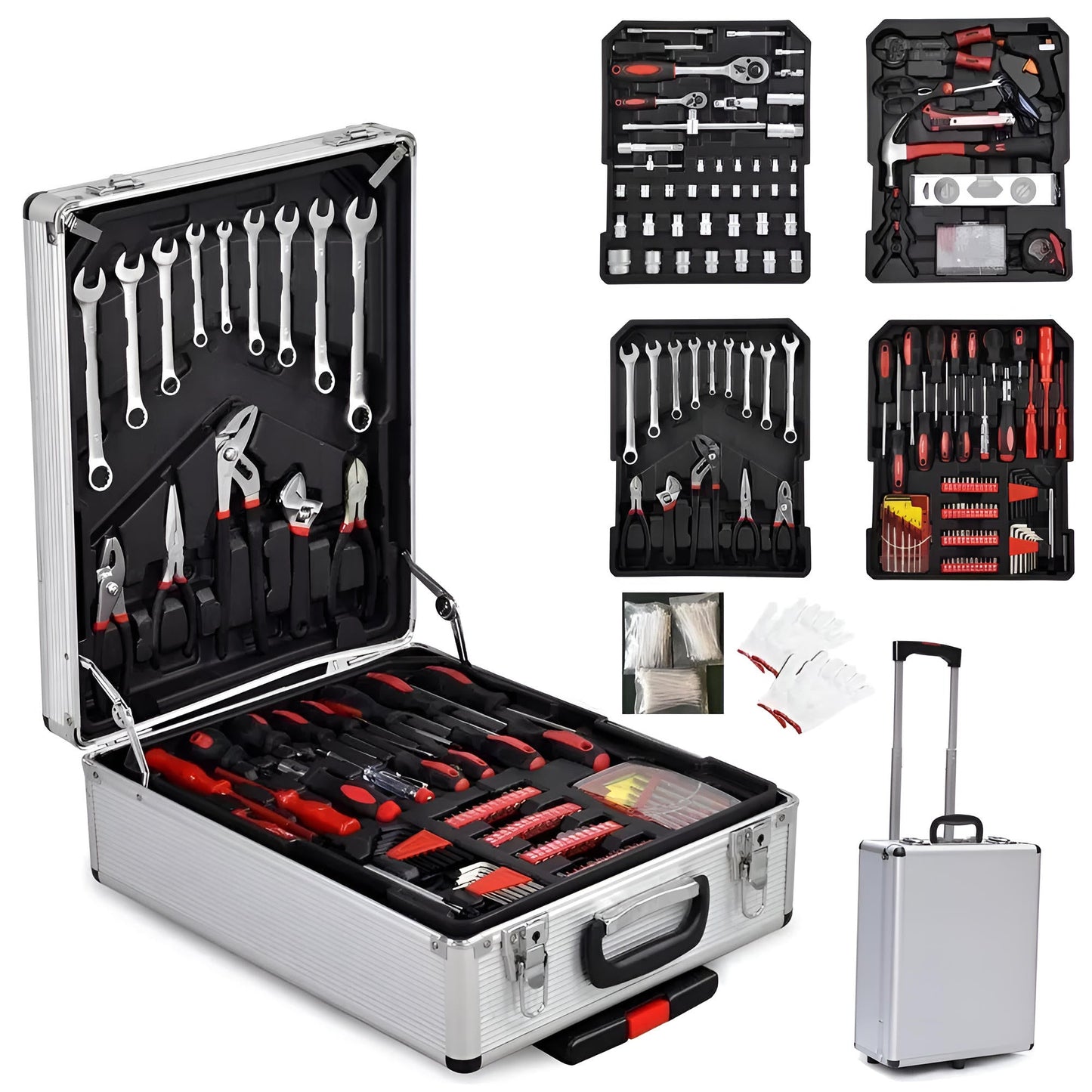 Ultimate Garage Tool Kit with Case - Halri