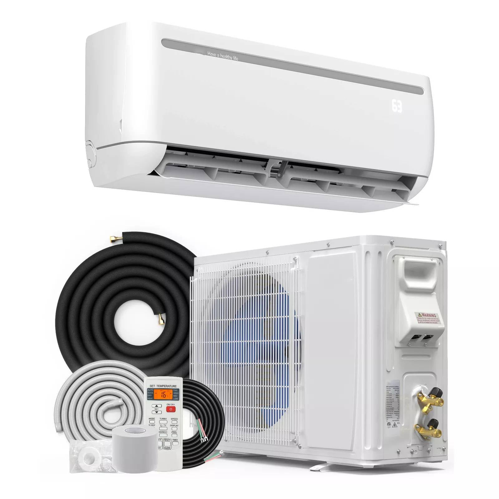Compact Wifi Ductless Air Conditioner Heating System - Halri