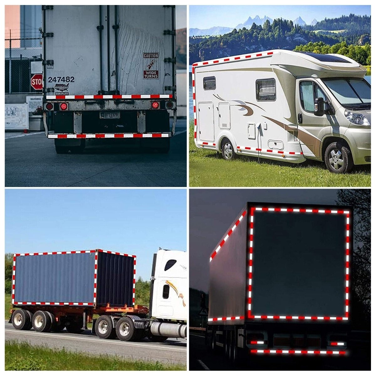 Reflective Road Safety Tape for Maximum Visibility - Halri