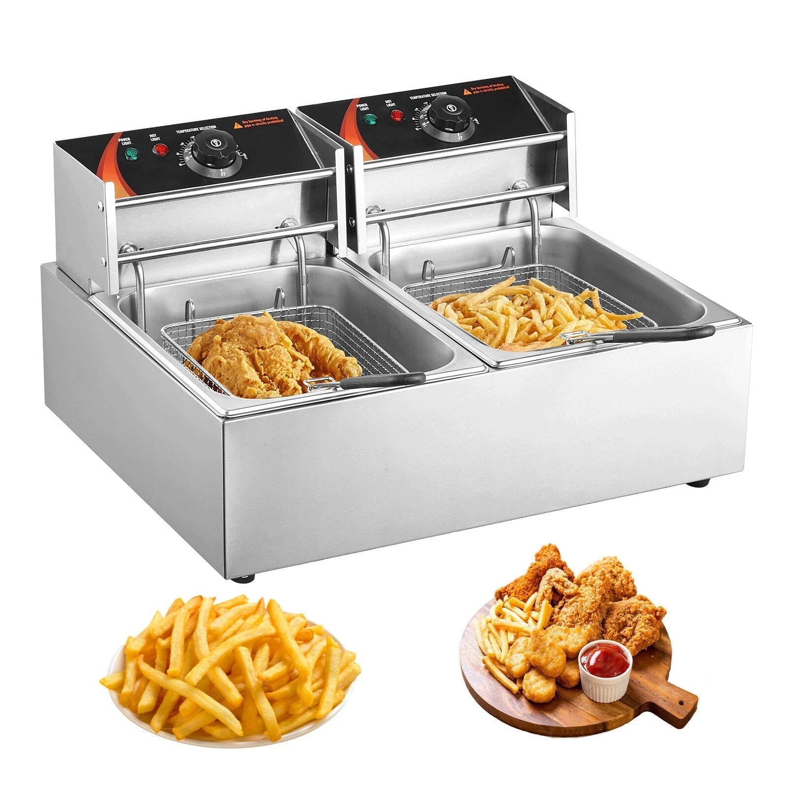 Large Capacity Electric Deep Fat Fryer - Halri
