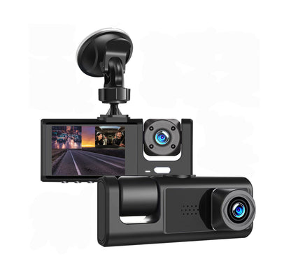 Dual Lens Car Dashboard Camera - Halri