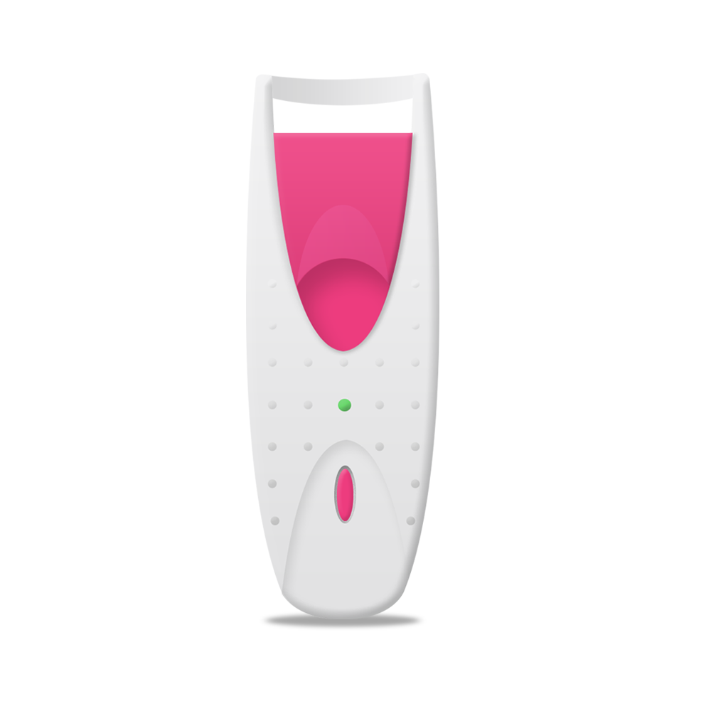 Compact Heated Eyelash Curler and Mascara Setter