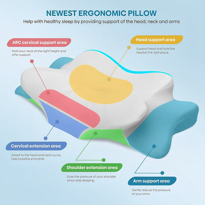 Comfortable Support Pillow For Neck And Back Relief