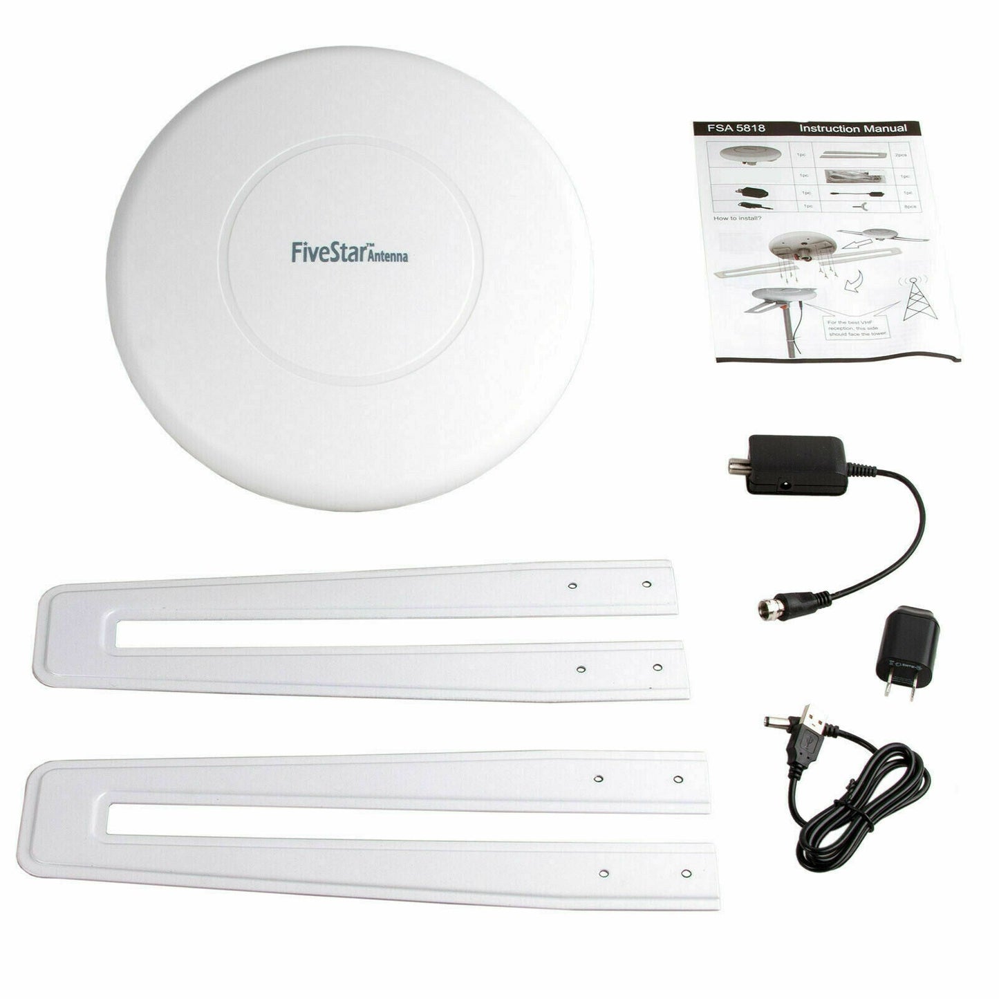 Strong Outdoor HDTV Antenna for Long Range Reception