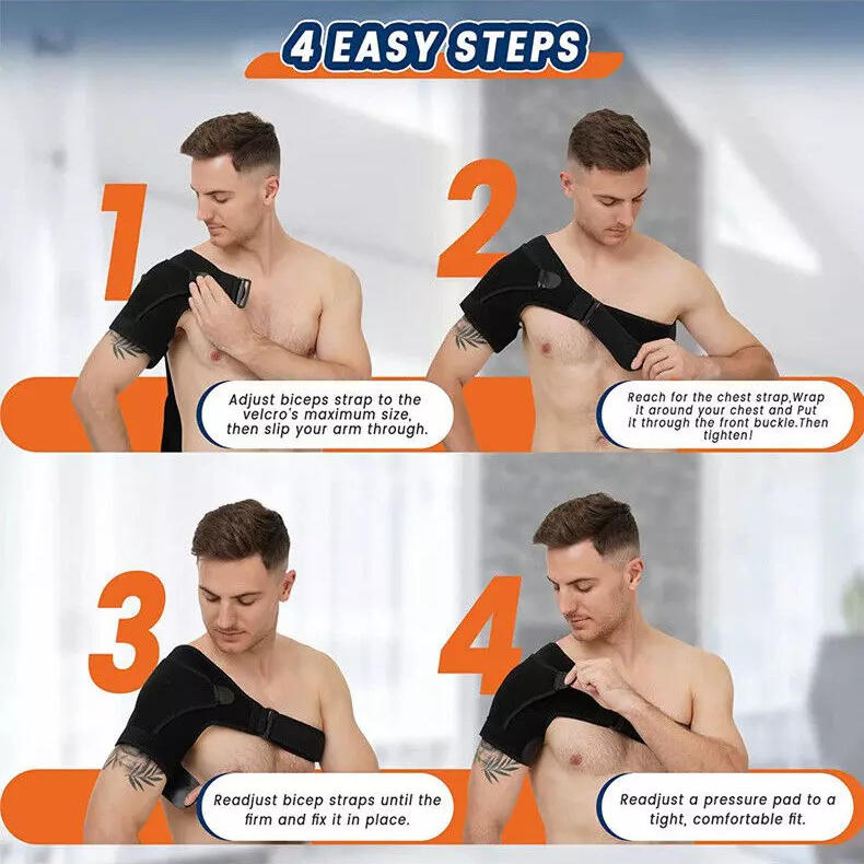 Comfortable Shoulder Support Strap Injury Relief