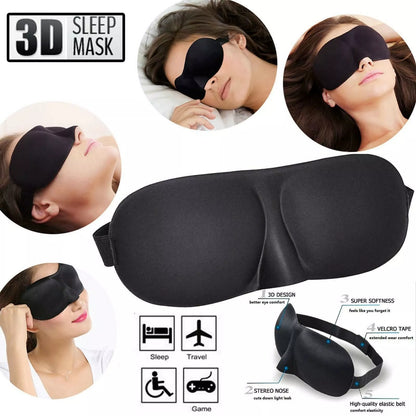 Soft Silk Contoured Sleep Mask