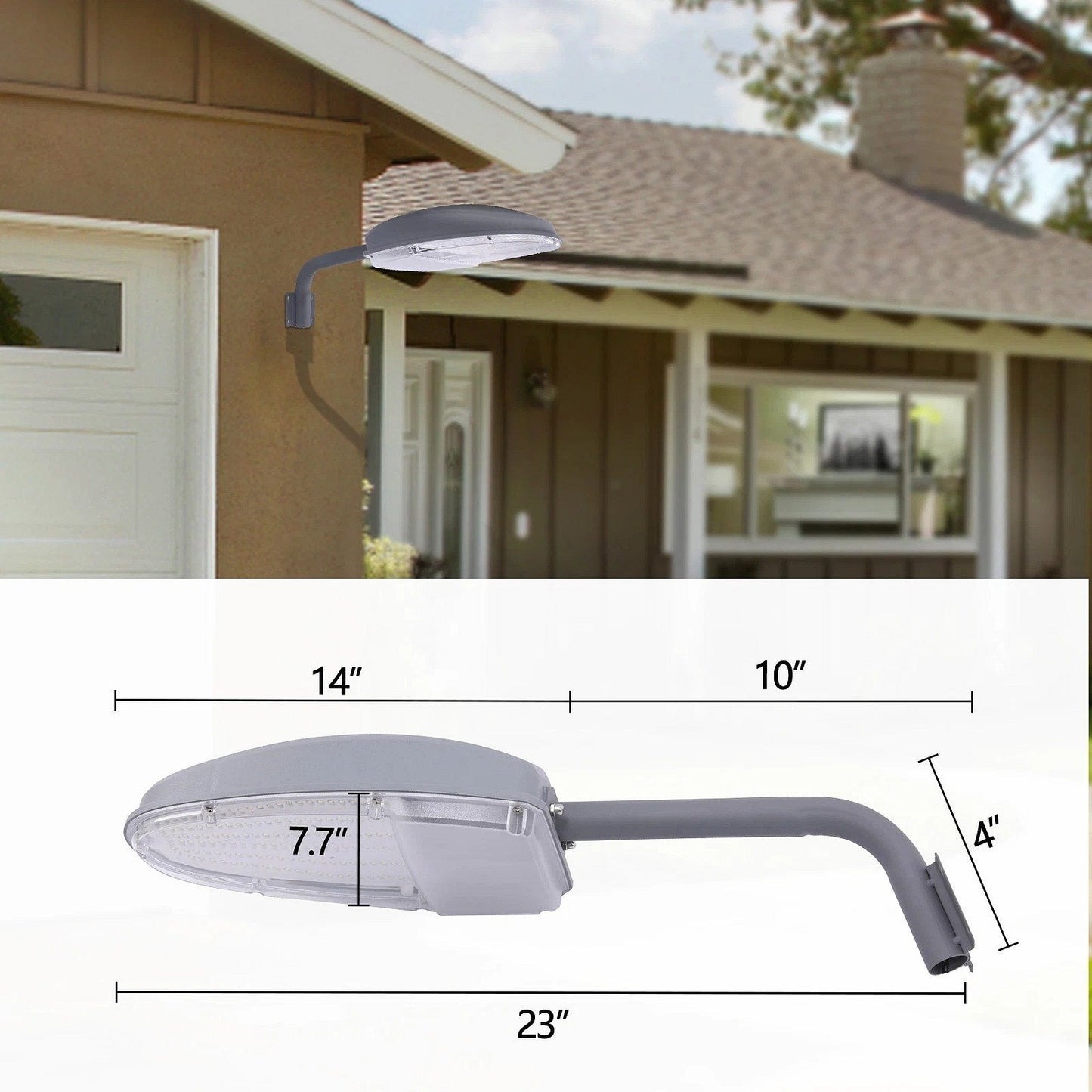 Bright Solar Powered Street Lamp
