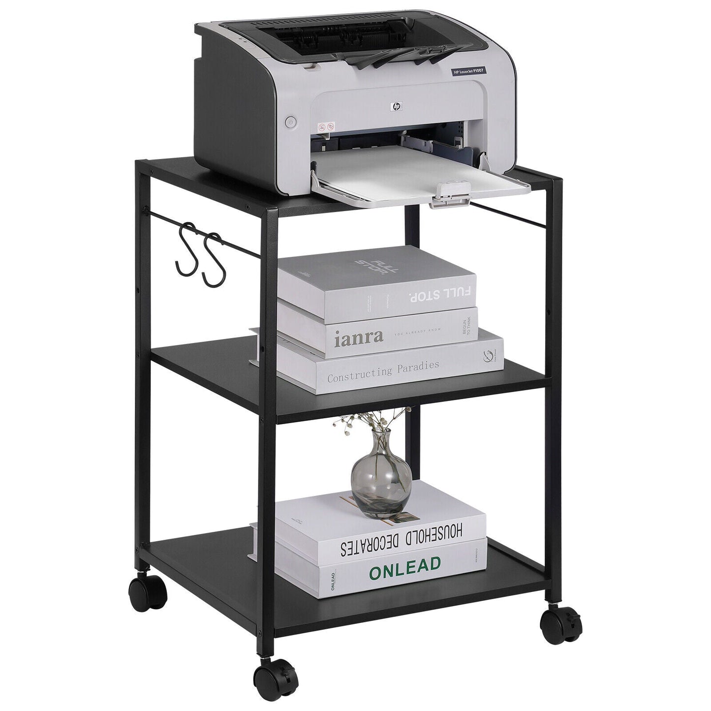 Mobile Printing Desk Cart - Halri