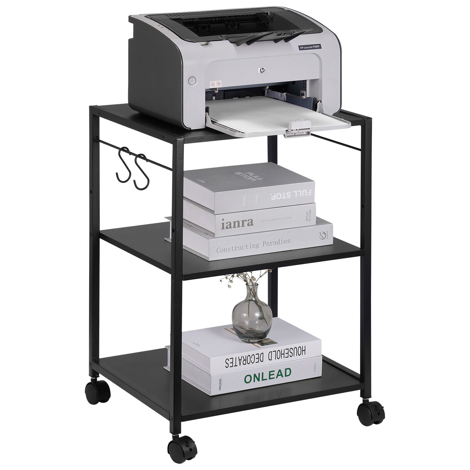 Mobile Printing Desk Cart - Halri