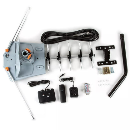 Strong Signal Outdoor HDTV Antenna with 360 Degree Rotation