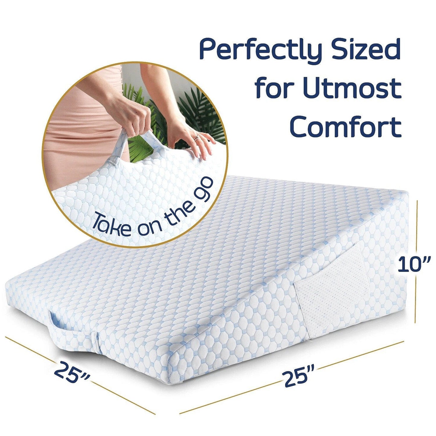 Contour Cooling Gel Support Pillow