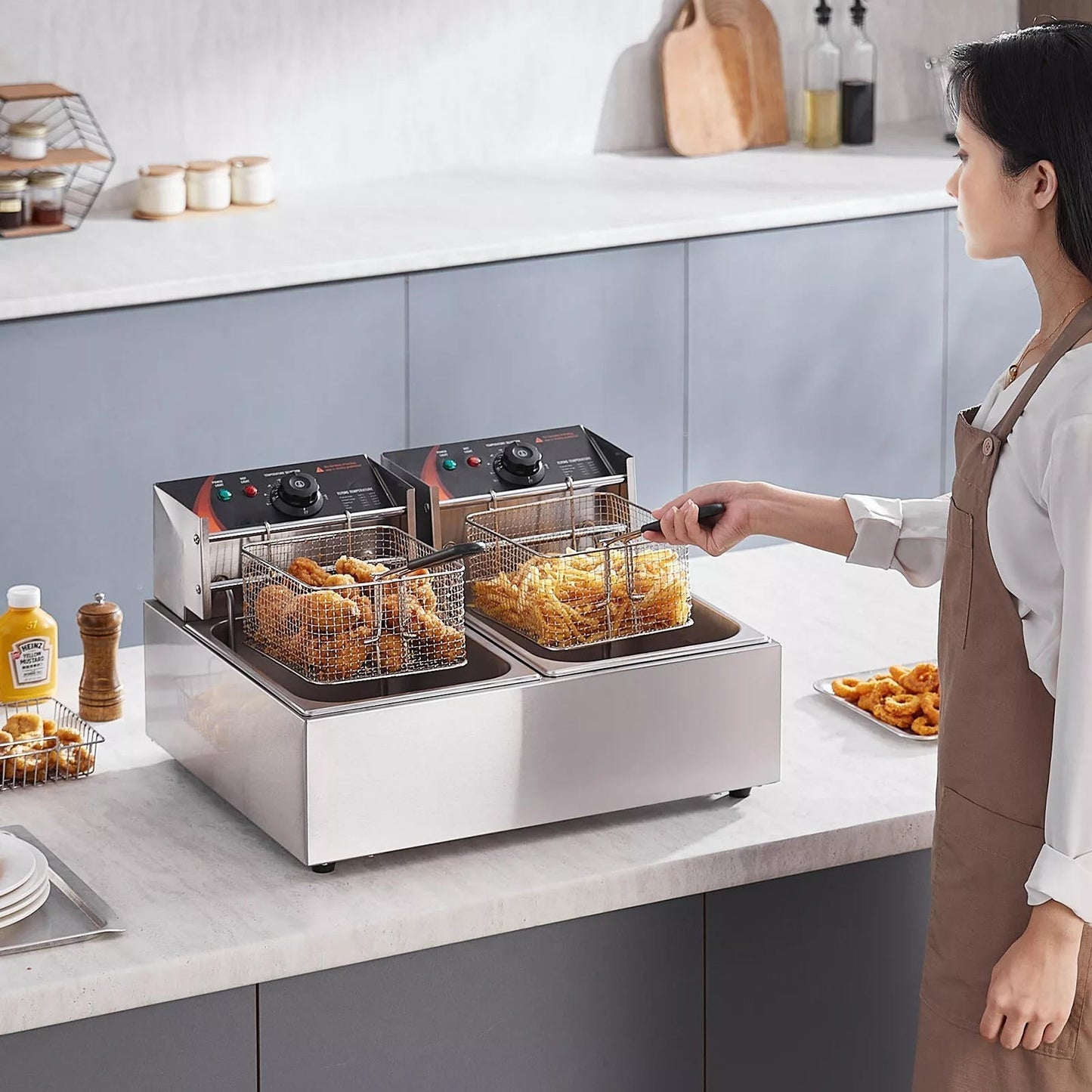 Large Capacity Electric Deep Fat Fryer