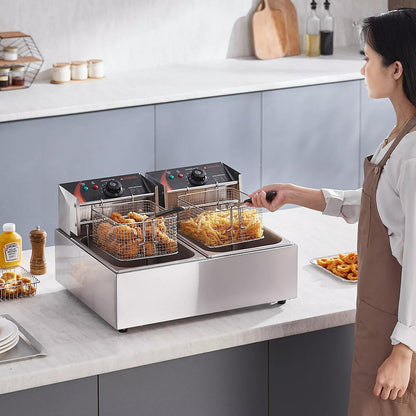 Large Capacity Electric Deep Fat Fryer