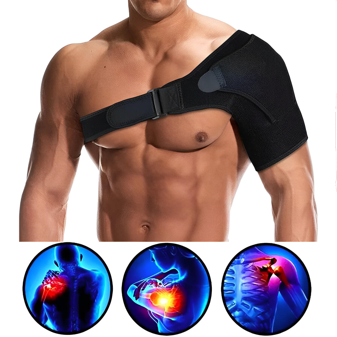 Comfortable Shoulder Support Strap Injury Relief - Halri